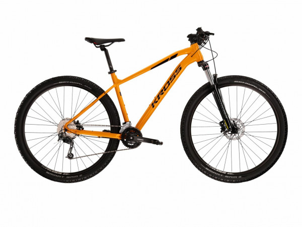 Bicicleta Kross Level 2.0M, Roti 29 Inch, Marimea M (17 Inch), Yellow Black, MS SM