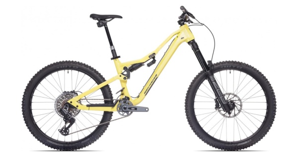 Bicicleta Rock Machine Whizz FS III 90 AXS , Galben, 16.5 - 27.5"