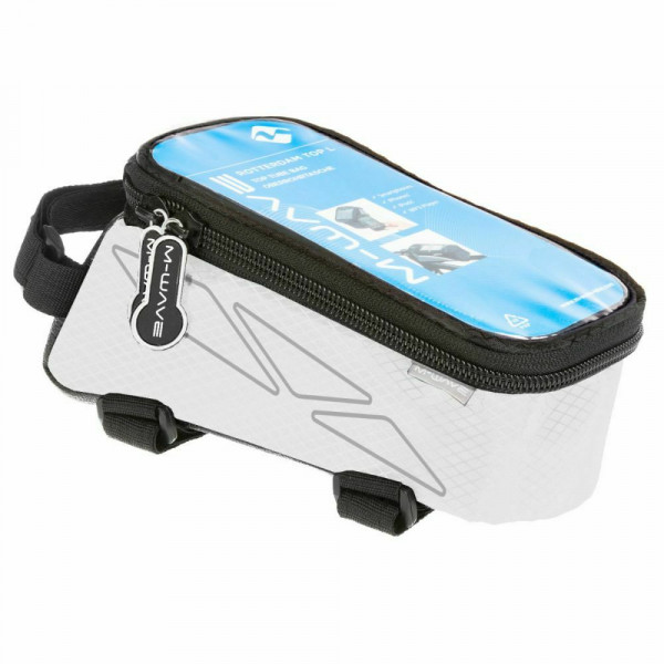 Borseta Cadru M-WAVE ”ROTTERDAM TOP L” Alb/Negru