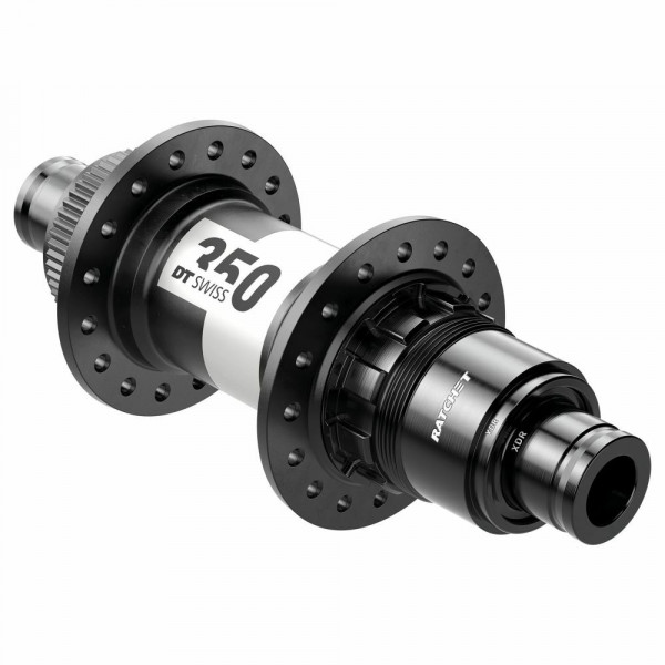 Butuc spate DT Swiss 350 Road Disc Brake 142MM/12MM TA, 24 HOLES, CL, SRAM XDR RD