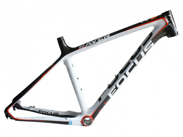 Cadru Focus Raven carbon 26" 2012 negru/alb/rosu
