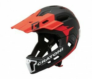 Casca Cratoni C-Maniac 2.0MX (MTB) BLACK/RED MATT