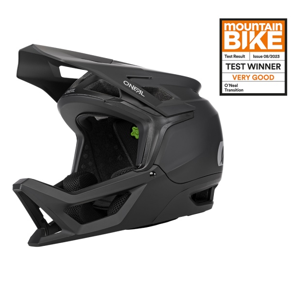 Casca O'Neal Transition Solid, Sistem Inchidere Fidlock, Certificat EN1078, Culoare Negru