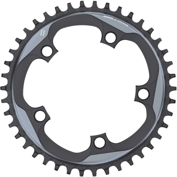 Foaie angrenaj SRAM X-SYNC Road, 42T, 110 BCD, aluminiu, 11 viteze, Gri
