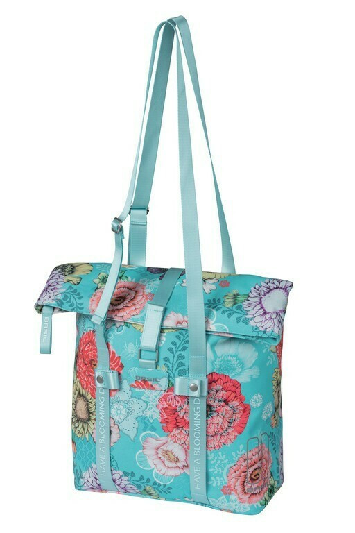 Geanta, Basil Bloom Field, 15-20 l, 30X15X38 cm, albastra
