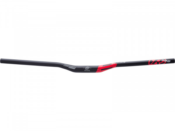 Ghidon REVERSE HANDLEBAR Base 790mm 31,8mm/18mm Aluminium negru mat-rosu