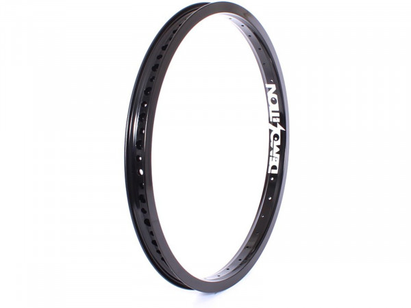 Janta Demolition Zero 18', 36H Double Wall, welded flat black