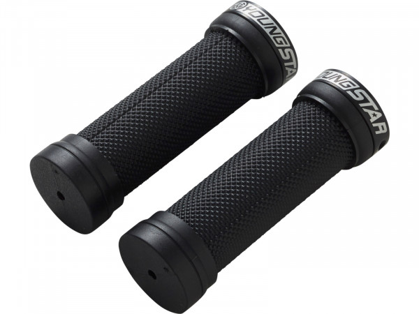 Mansoane REVERSE Youngstar Single Lock-On 28mm x 98mm negru/negru