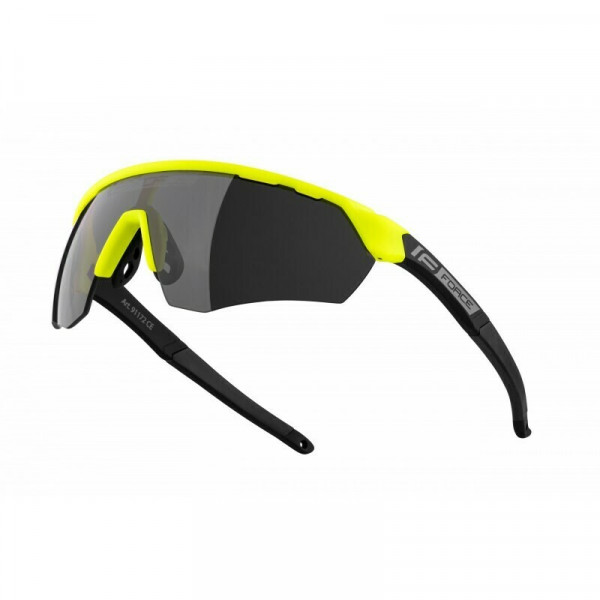 Ochelari Force Enigma fluo/negru mat, lentila neagra