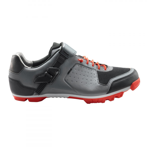 Pantofi ciclism Cube MTB Peak Pro grey/cherry/tomato