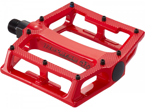 Pedale REVERSE Super Shape-3D rosu
