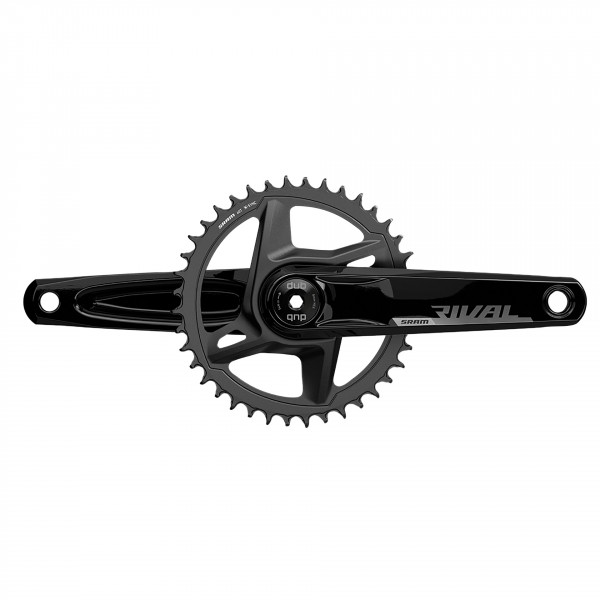 Pedalier CS SramRival 1xD1 DUB Wide 175mm 47.5mm W/O DUB BEAR., BL, ALU, 40T., 12S., DM
