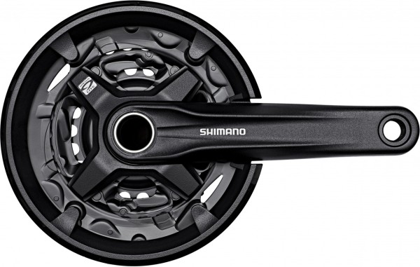 Pedalier Shimano Altus FC-MT210-3 9v 40/30/22t.,170mm, black, CG, fixed