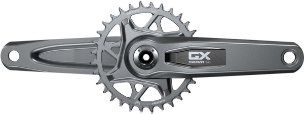 Pedalier SRAM GX Eagle T-Type, 32T, 1x12, 165 mm, Direct Mount, Dark Polar, fără ax/pedalier interior