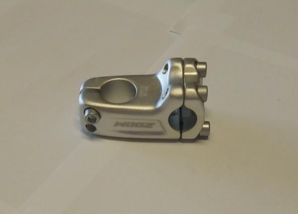Pipa BMX Zoom MX-625-5 alu.diametru 22,2 ext.48 L30 argintiu mat (LO)