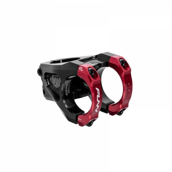 Pipa Funn Equalizer, 31,8mm, ridicare 10, 1-1/8, Ext:42mm, negru/rosu, AM
