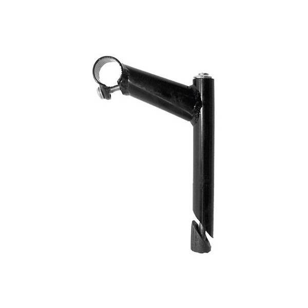 Pipa MTB 22,2/25,4 160/60mm otel neagra