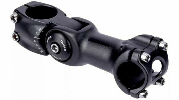 Pipa reglabila CONTEC Lida 31.8x110mm - Black