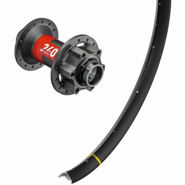 Roata Fata - Butuc DT Swiss 240 MTB, TA BOOST, Janta Mavic E-XM 430 20 29' 32H