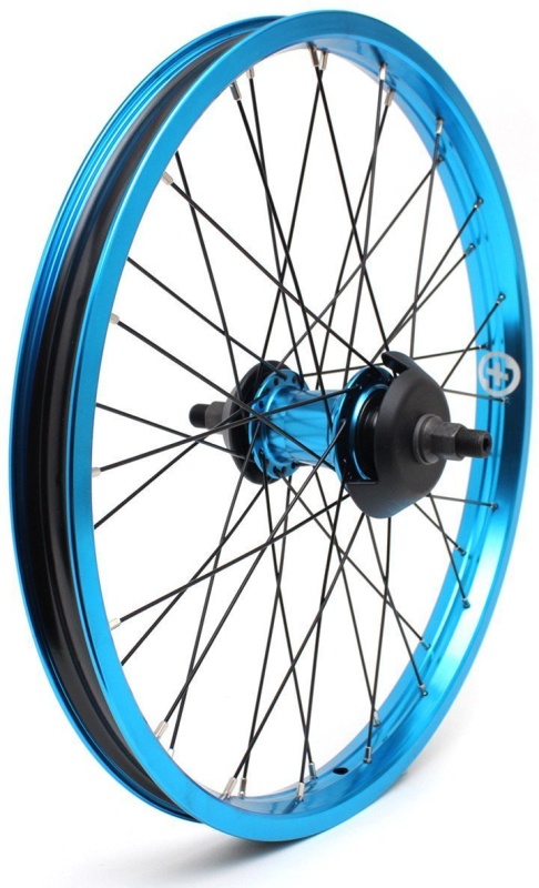 Roata spate SaltBMX Everest Freecoaster, albastru, LHD, ax 14 mm, 36H – 20"