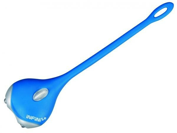 Sclipitor Infini I-201R, de silicon, 2leduri rosii, 2functii, albastru