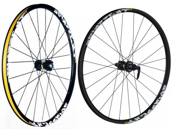 Set roti MTB 27,5" Mavic Crossride disc 6 suruburi ax 15/9 mm