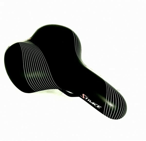Sezut Strace Confort Line Pulsar, 285x180mm, negru cu dungi albe