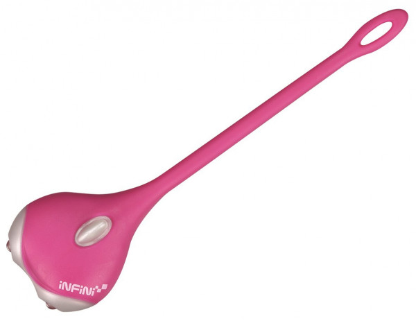 Stop spate Infini I-201R de silicon 2LED 2F roz