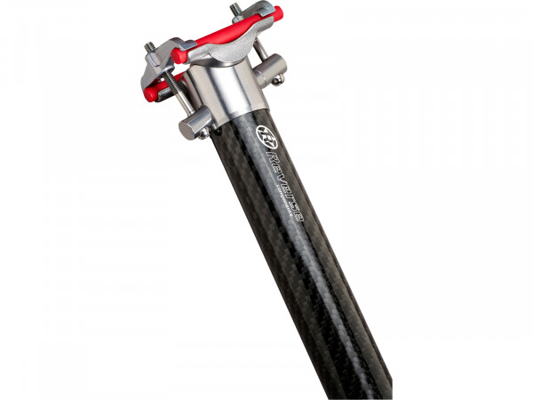 Tija sa REVERSE SEATPOST XC 3-K 31,6mm Carbon/Alu, negru