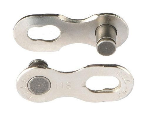 Za de lant KMC CL555 11 viteze 11/128 silver 2 set/card