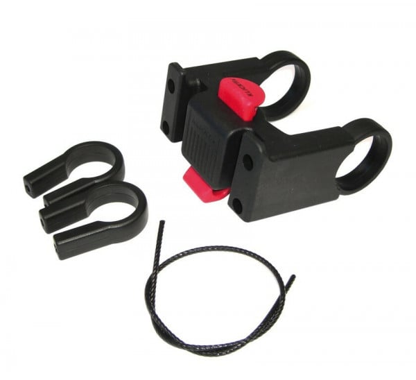 Adaptor ghidon KLICKfix negru, pentru 22-26 a. 31.8mm
