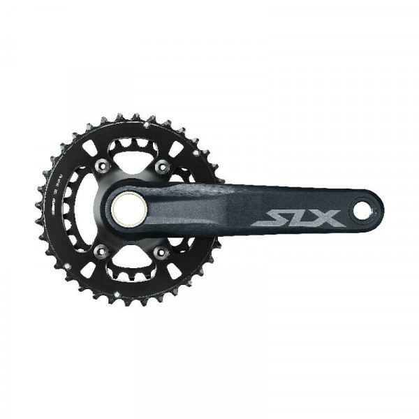 Angrenaj pedalier Shimano SLX FC-M7120-B2, 36x26T, brat 175mm, pt 12 viteze pe spate, Hollowtech 2, fara butuc pedalier, chain line 3mm, outdoard