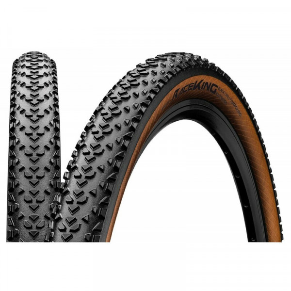 Continental RaceKing Reifen 29x2.2 – RaceSport, BlackChili, Für MTB, Hoher Grip, Niedriger Rollwiderstand
