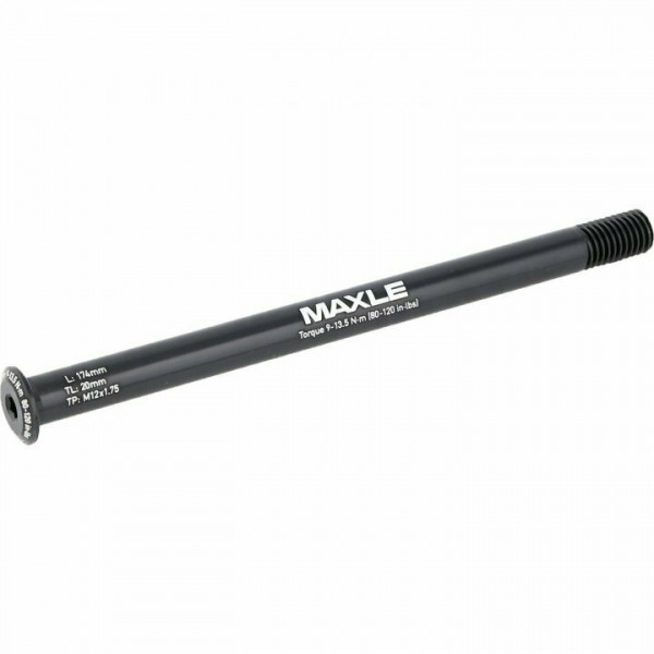 Ax spate Sram Maxle Stealth MTB negru,AL174mm, TL20, thr. M12x1.75