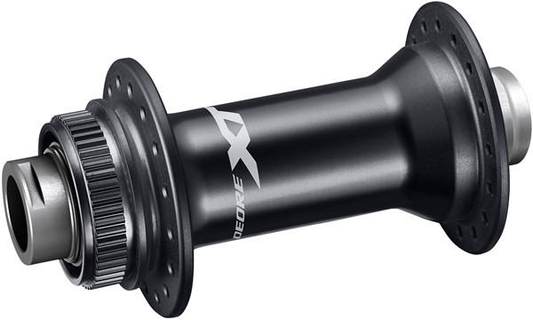 Butuc fata Shimano Deore XT HB-M8110, 28H, old 100mm, ax e-thru 15mm (fara ax)