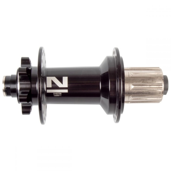 Butuc spate NOVATEC DH92SB/A-SS 12x150 mm, 32H, anodizat negru