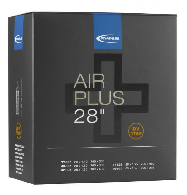 Camera Schwalbe DV 17AP Air Plus 28" 37/47-622/635 IB 40mm