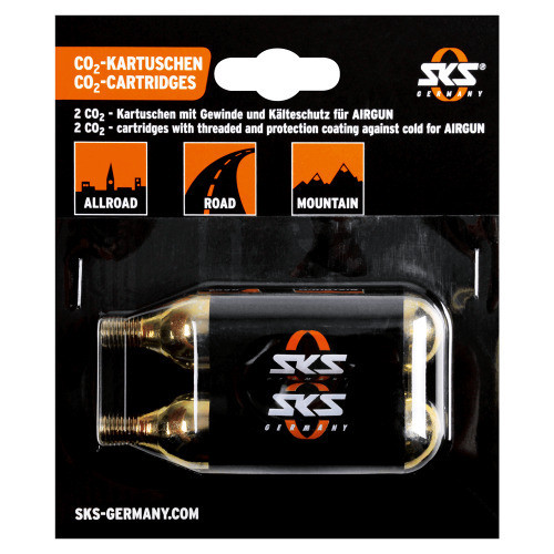 Cartus CO2 SKS filetat-16g - set 2 buc.