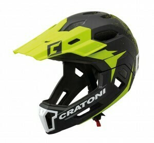 Casca Cratoni C-Maniac 2.0MX (MTB) BLACK/LIME MATT