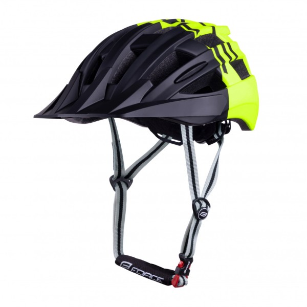 Casca Force Corella MTB negru/fluo