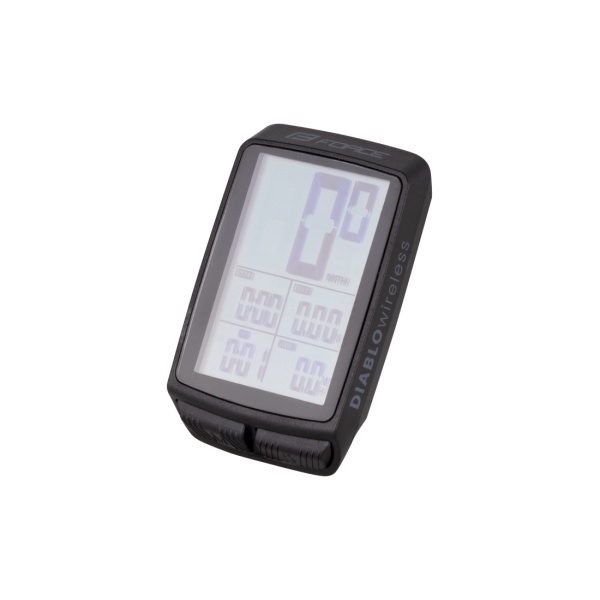 Ciclocomputer Force DIABLO 11F fara fir, negru