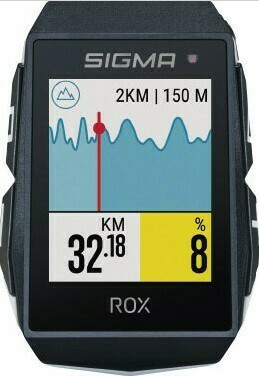 Ciclocomputer Sigma ROX 11.1 EVO sensor set GPS negru