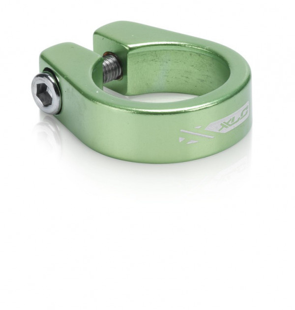 Colier pt tija de sa XLC PC-B05 31.6 mm limegreen