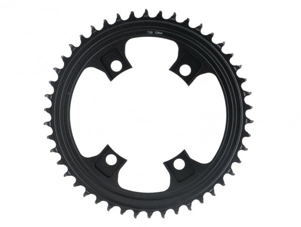Foaie angrenaj Sram Road 12V, X-Sync aluminiu negru 46T, 107mm BC