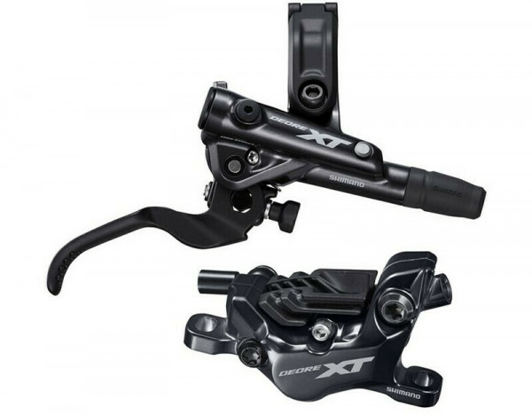 Frana pe disc set asamblat Shimano Deore XT BL-M8100(R) BR-M8120(R), fara adaptor