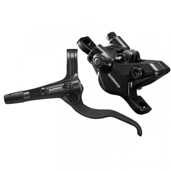 Frana pe disc set asamblat Shimano, J-Kit, Bl-Mt401(R), Br-Mt410(R), levier argintiu, fara adaptor