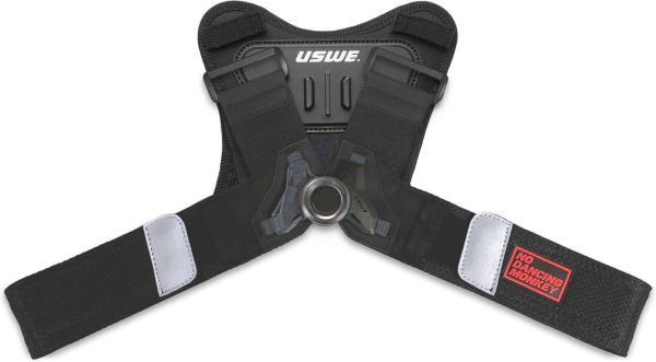 Ham cameră de acțiune USWE Action Cam Harness, NDM 1, M–XL, negru