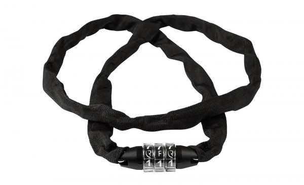 Lacat Cube RFR Chain Combination Lock Style CMPT negru 3x3x1200mm