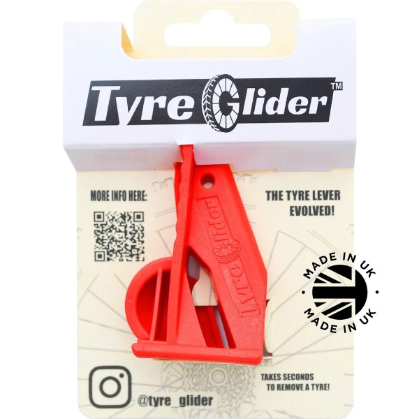 Levier Tyre Glider pentru anvelopa, rosu