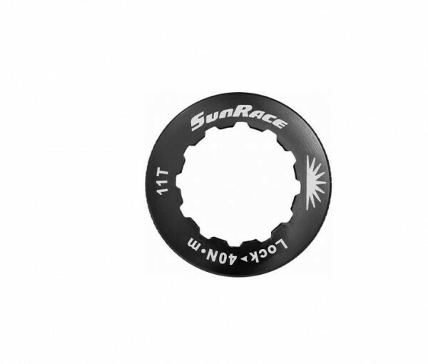 Lock Ring Sunrace SP711, alu, pentru pinioane caseta Shimano, Sram, Sunrace, 11T, negru